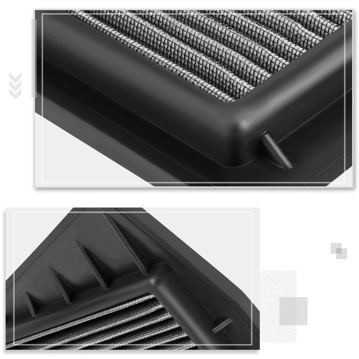 Dual D-Rings Steel Rear Step Bumper for Ram Truck Pickup (2009–2018)