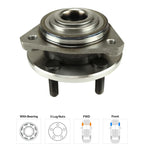 Set of 2 Wheel Hubs for Chrysler Sebring (1996–2006) Front 5 Lug