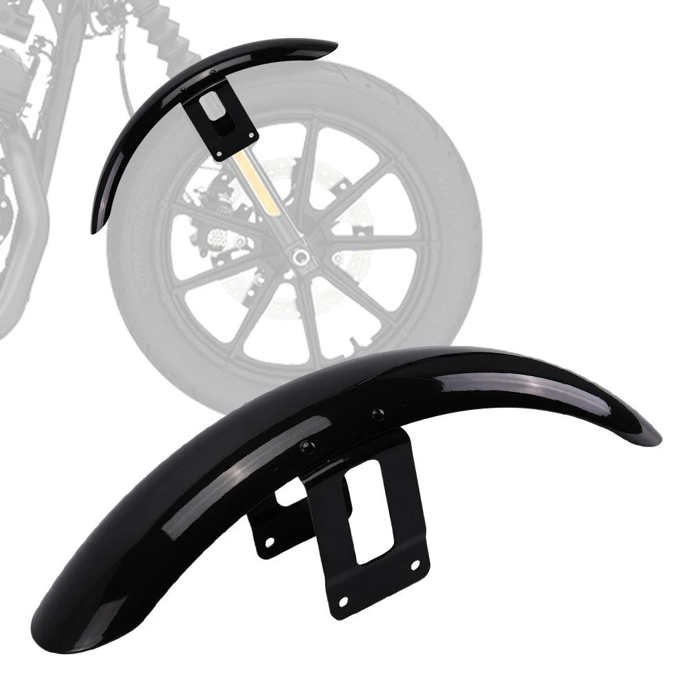 Front Fender Mudguard Cover for Harley Sportster 883 1200 (2004–2023)
