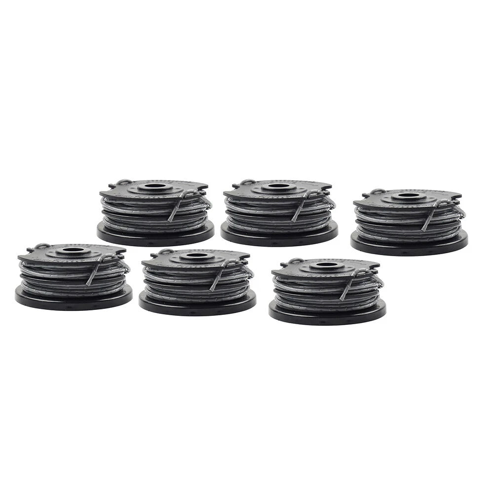 6X Trimmer Spool & Line 20ft for Bosch ART 24 27 30 30-36Li (F016800351)