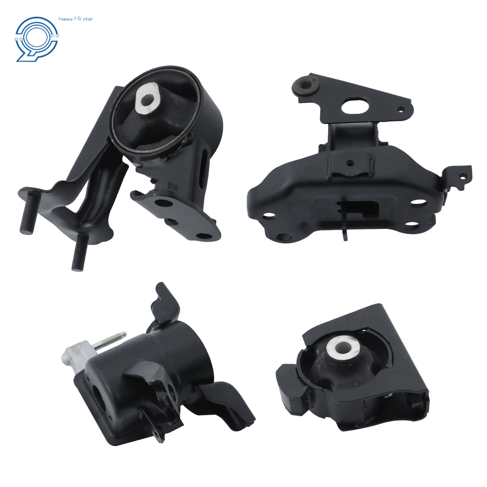 Set of 4 Engine and Left Transmission Mounts for Toyota RAV4 (2013–2018)