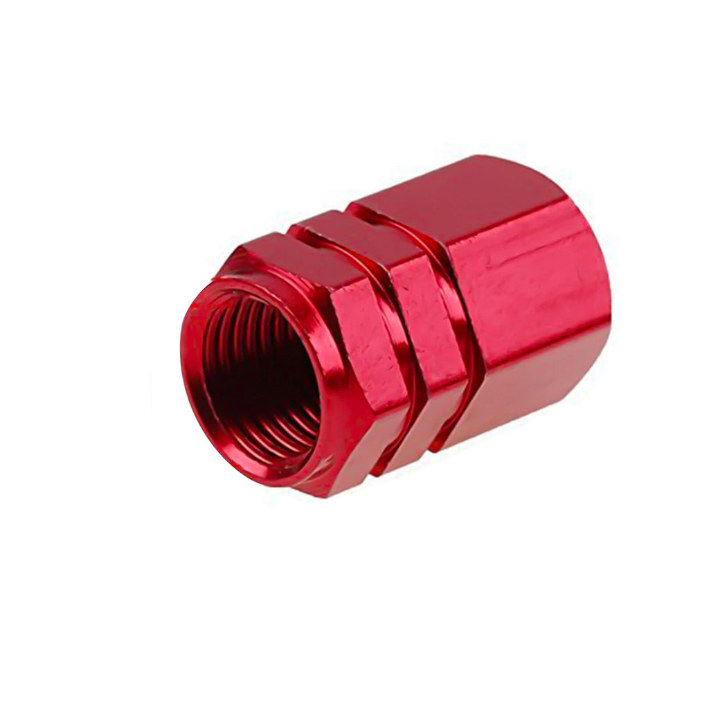 4-Pack Aluminum Tire Valve Caps for Car (Set 4) (Universal, 2000-2025)
