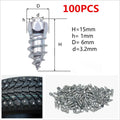 15mm Tire Studs for Car Truck Wheel Tyres Snow Chains (Fits Various Models)
