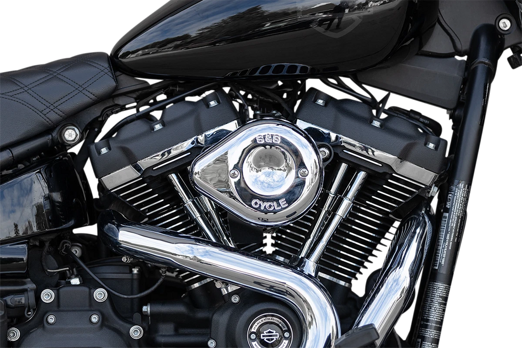 S&S Cycle Mini Teardrop Stealth Air Cleaner Kit for Harley (170-0435C)