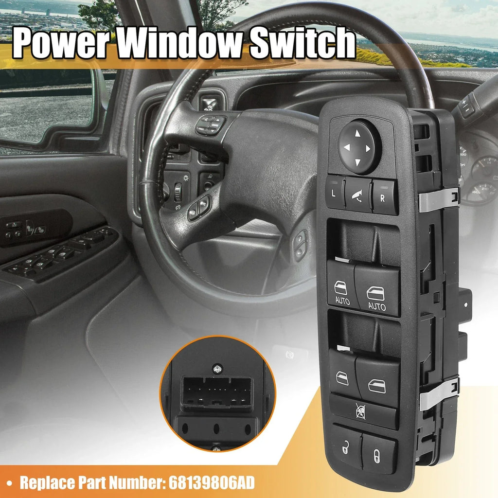 Power Window Switch for Dodge Journey, Chrysler (2014-2018)