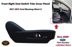 Front Right Seat Switch Trim Cover Panel for Ford Mustang Mach E (2021–2025)