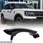 Exterior Door Handle for BMW F07 Front Right Black Silver Tone