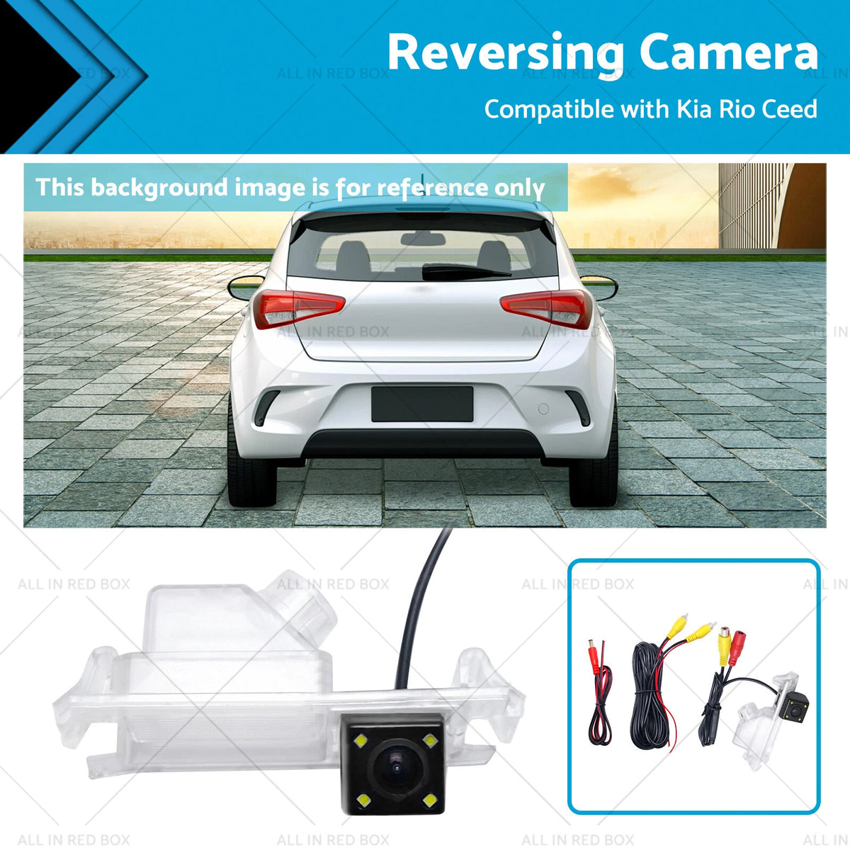 Rear View Camera for Kia Rio 3 (2011–2017), Ceed 2 (2012–2018)