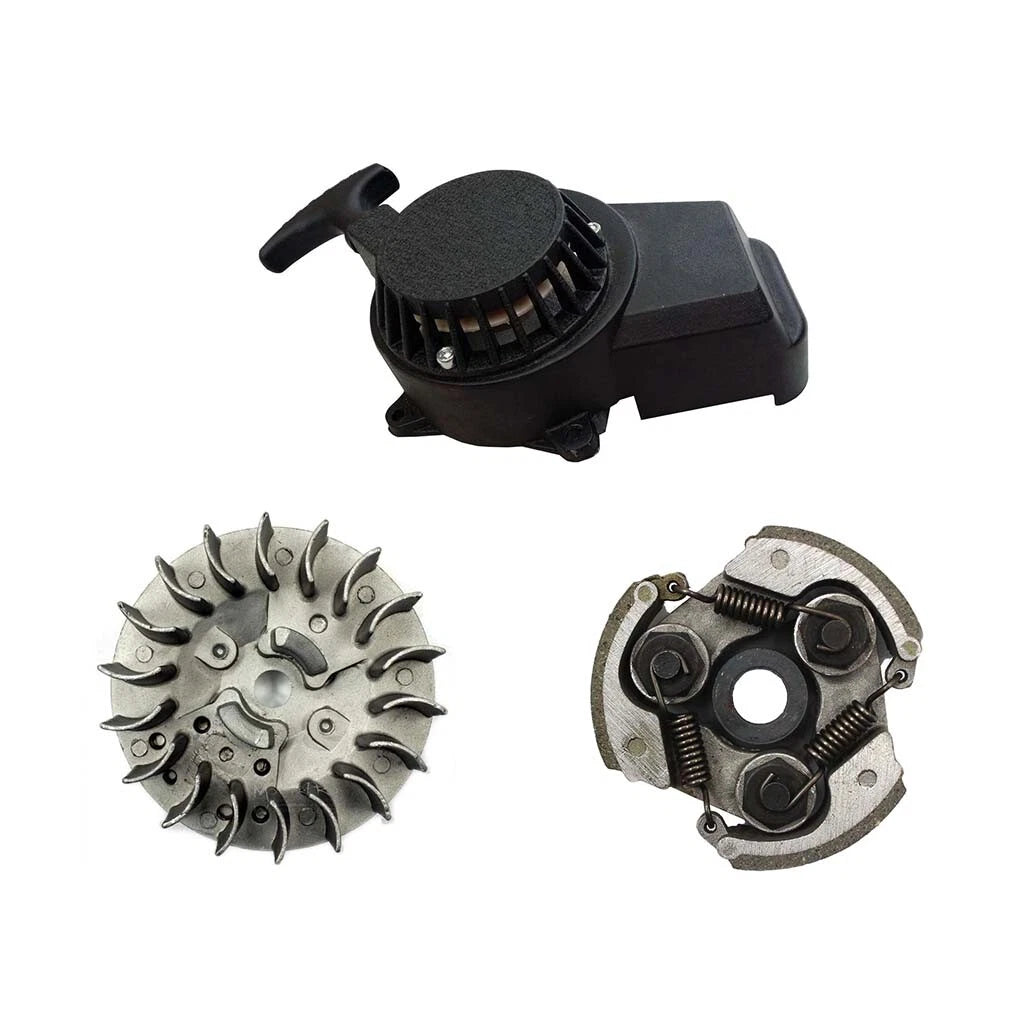 Pull Start, Flywheel, Clutch for 49cc Dirt Mini Pocket ATV