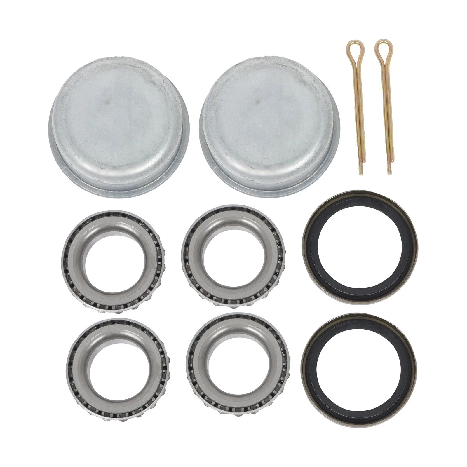 Axle Hub Kit with 1-1/16" Bearings for Trailer (2200 lbs, 5 Bolt)