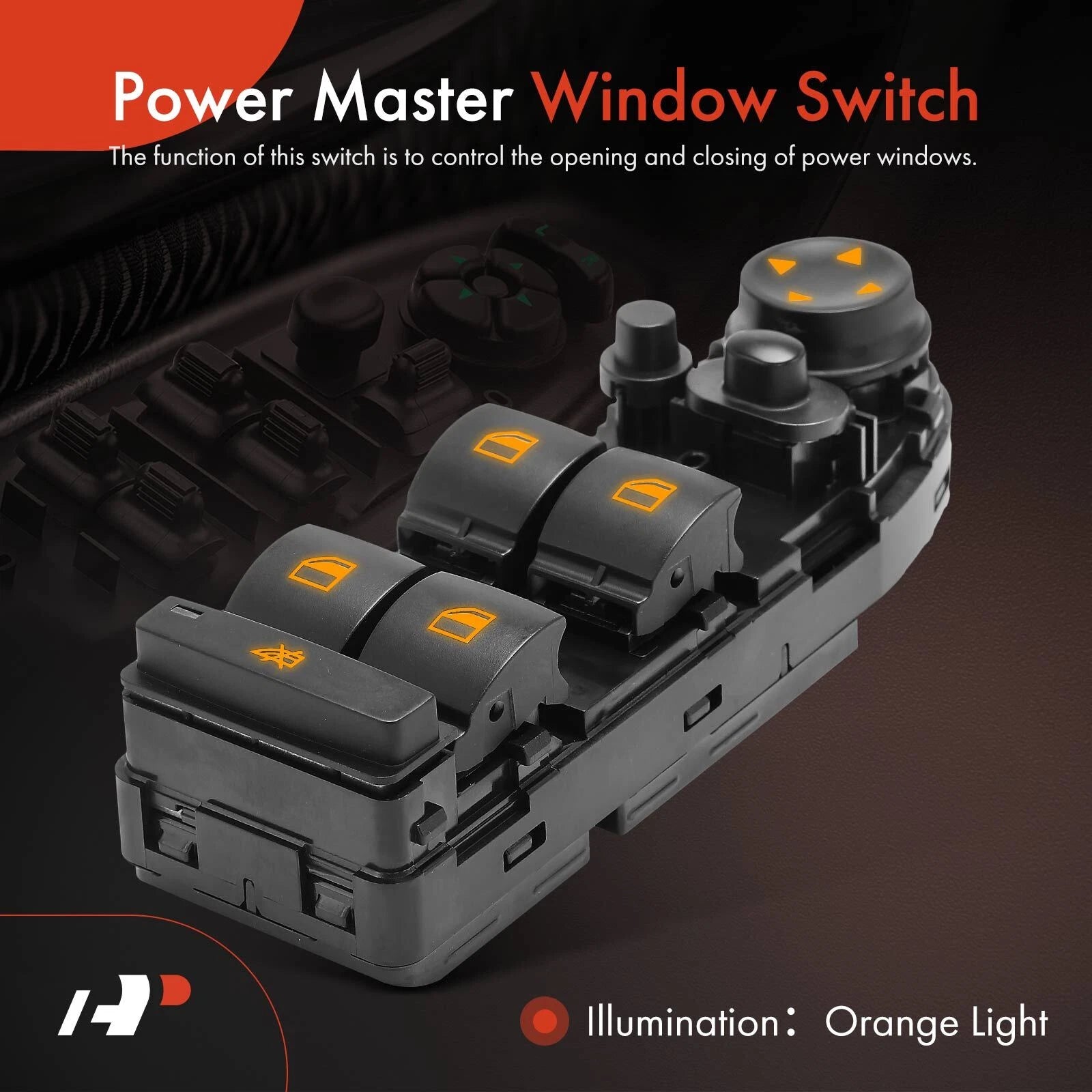 Power Window Switch for BMW X1 (2016-2022) with Power Folding Mirror