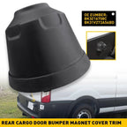 Rear Cargo Door Bumper Magnet Cover for Ford Transit 150 250 350 (2015–2019)