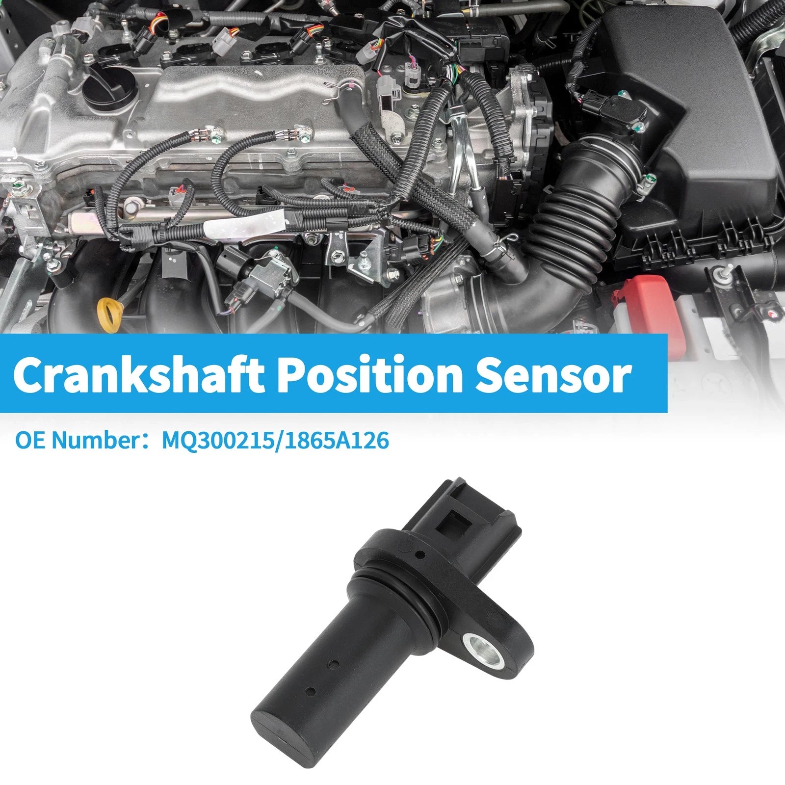 Crankshaft Position Sensor for Mitsubishi Pajero 2.4DI-D 4x4 (2015) No.MQ300215