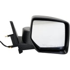 Power Mirror for Jeep Patriot (2007–2017) Right Textured Black Manual Folding