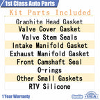 Engine Cylinder Head Gasket Set for Chevy Cavalier S10 GMC Pontiac Sunfire (1995–2005)