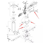Screw Kit Plug Assy-Reservo for Mercury Outboard (8134351, 809877A1)