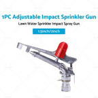 2'' 360° Rotation Impact Spray Gun for Adjustable Irrigation