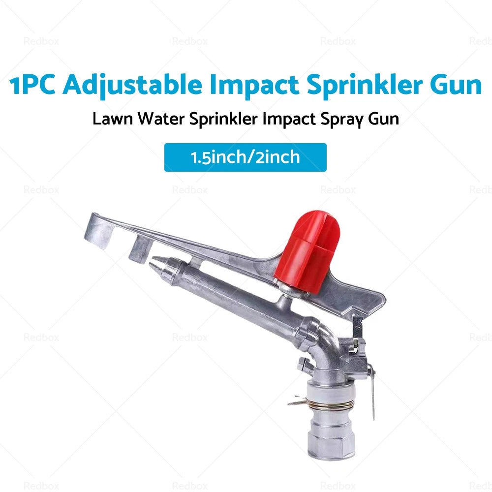 2'' 360° Rotation Impact Spray Gun for Adjustable Irrigation