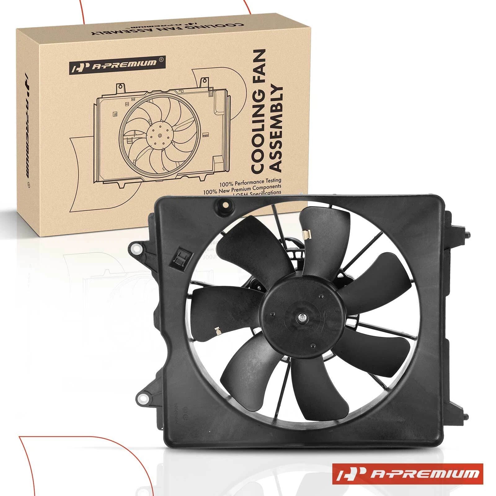 Cooling Fan Assembly with Shroud for Honda Civic (2006–2011)