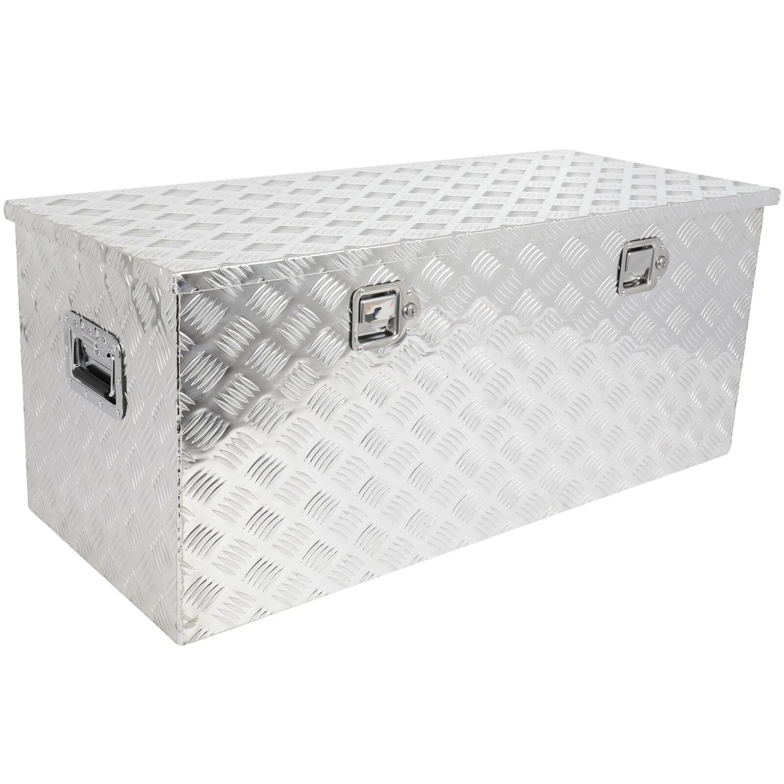 2X 44"x18"x18" Aluminum Storage Tool Box for Truck / Garage / RV