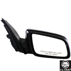 Door Mirror for Pontiac Chevy (VAQ2, GM1321413) Right Passenger Side Chrome