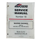 Service Manual for MerCruiser GM V-8 454 CID 7.4L (90-823224-2)