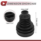 Inner CV Joint Boot Kit with Clamps for BMW X3 (2011–2017) - 31607620599