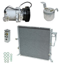 AC Compressor Kit w Condenser Replacement for BMW 318i 1.9L (1998–1999)
