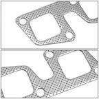 Exhaust Manifold Header Gasket w/Bolts for Nissan 240SX (1991–1994)