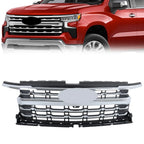 Chrome Front Grille for Chevy Silverado 1500 LTZ (2022-2024)