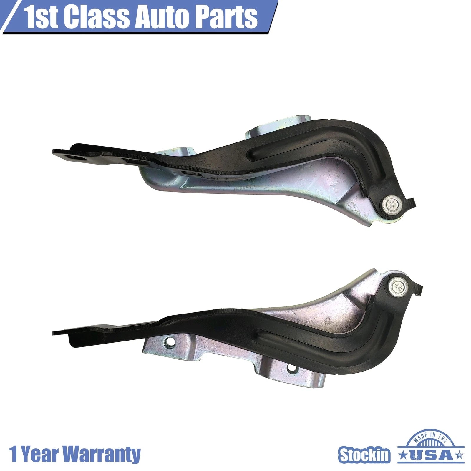 Set of 2 Hood Hinges for Chevrolet Malibu (2016–2017)