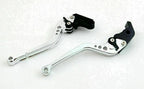 Long Brake Clutch Levers for Aprilia Tuono V4R (2011–2014) T9 Silver