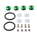 Quick Release Clips for Trunk Hatch Lid - Green Bumper Holder