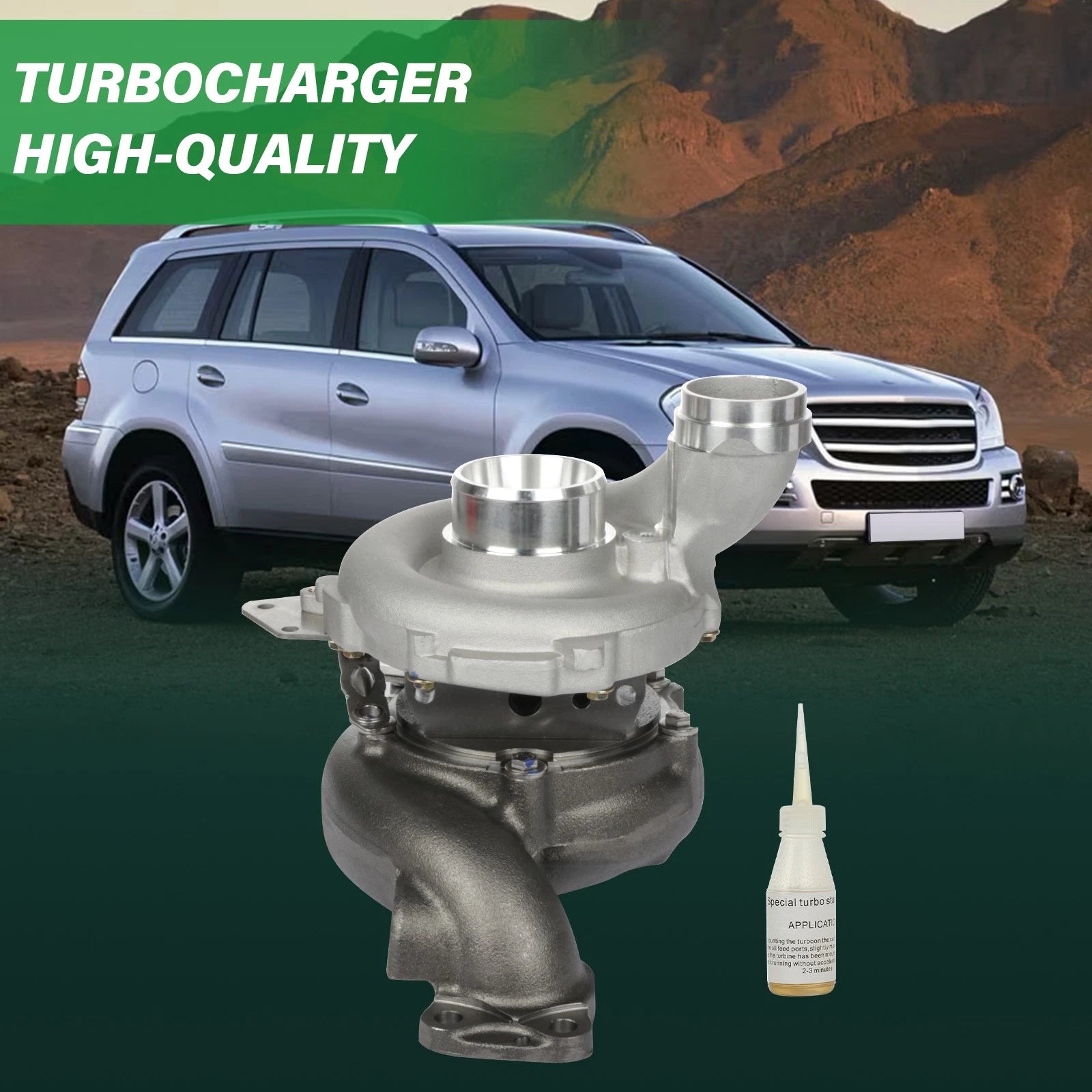 Turbo for Mercedes-Benz R320 (2007–2008) OM642 6420902380