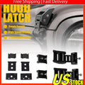 Adjustable Hood Latches Lock Catch Kit for Jeep Wrangler JK (2007–2018)
