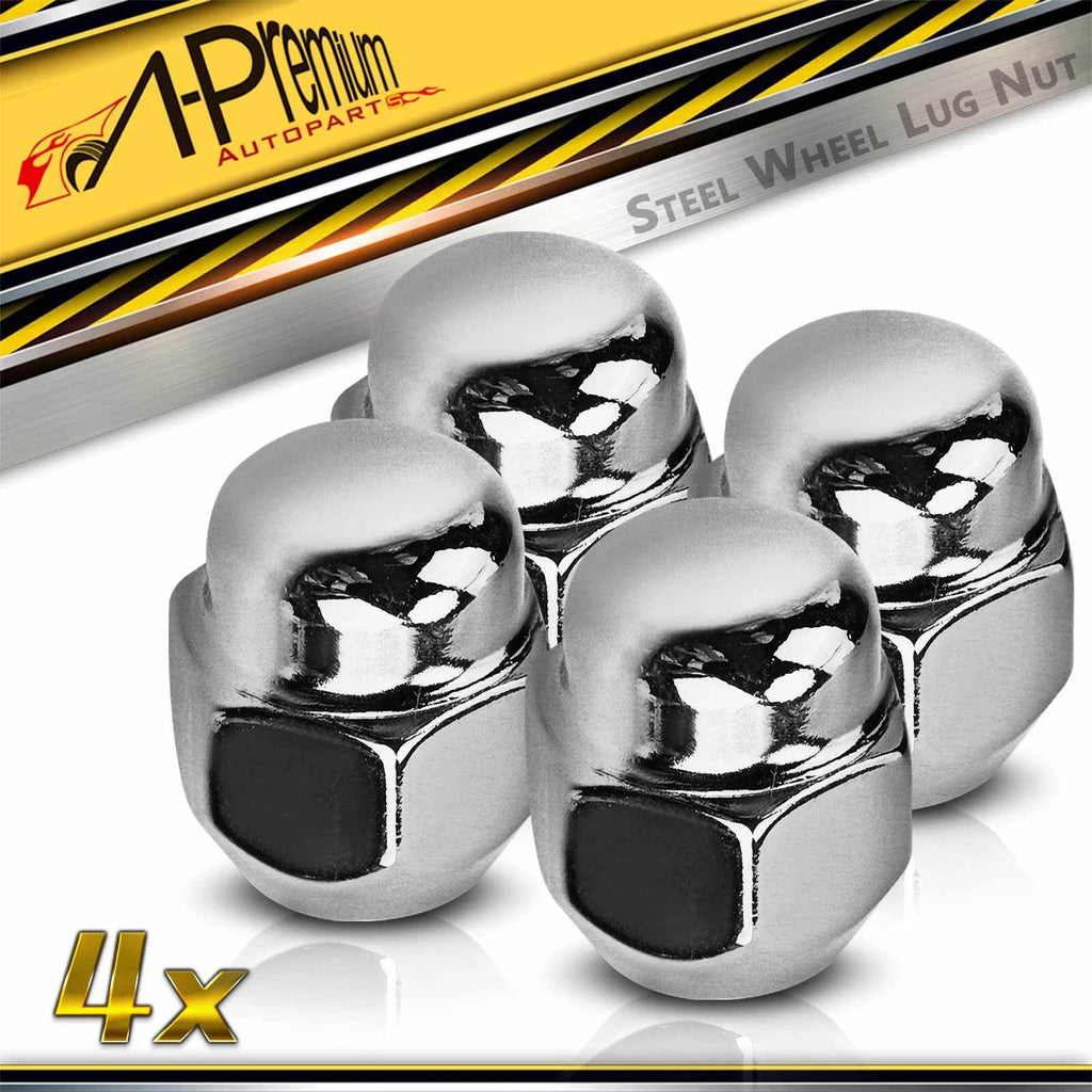 Set of 4 M12-1.25 Wheel Lug Nuts for Infiniti I30 QX4 Nissan Armada Cube