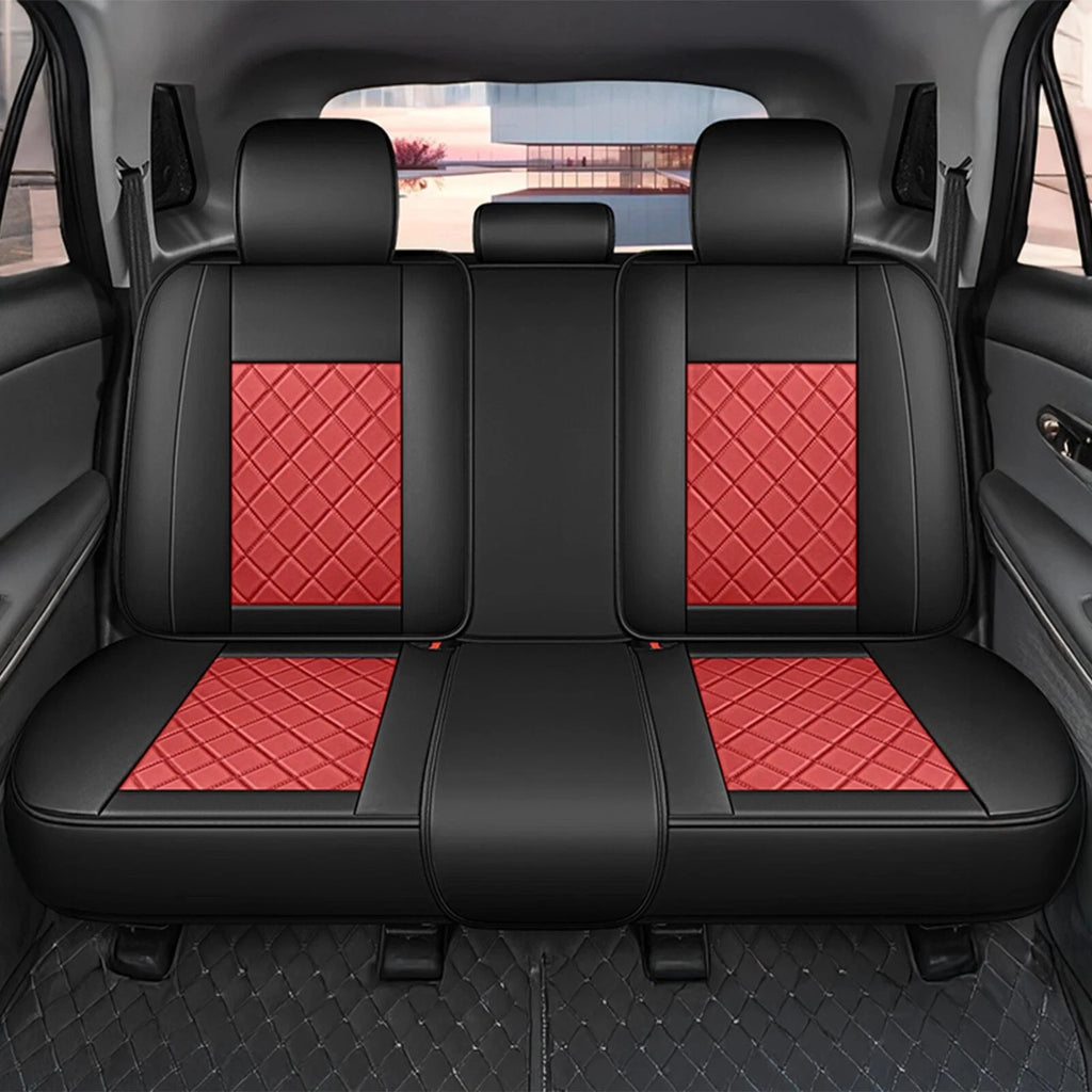 Set of 2 Faux Leather Seat Covers for Toyota (5-Seater)