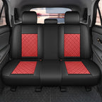 Set of 2 Faux Leather Seat Covers for Toyota (5-Seater)