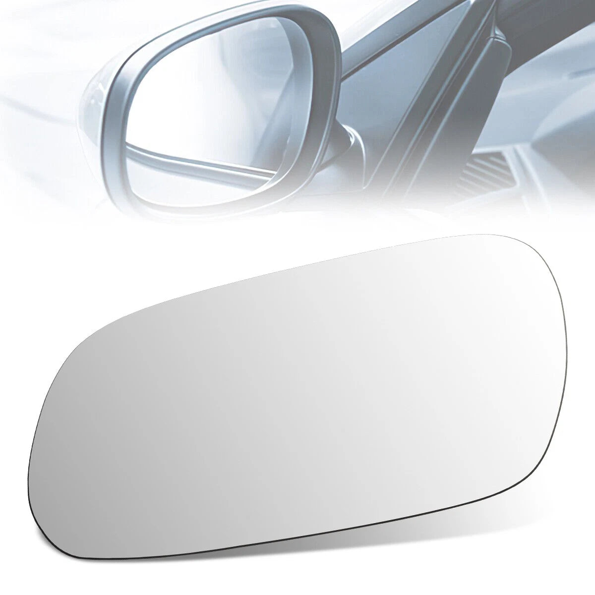 Driver Side Rear View Door Mirror Glass for Toyota Celica (1994–1999)