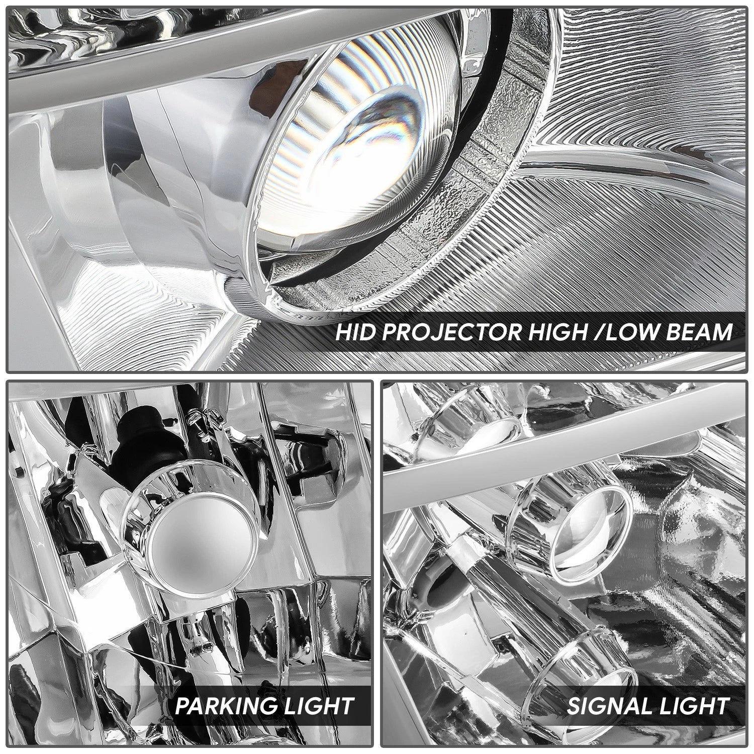 HID Projector Headlight for Cadillac Escalade (2007–2009)