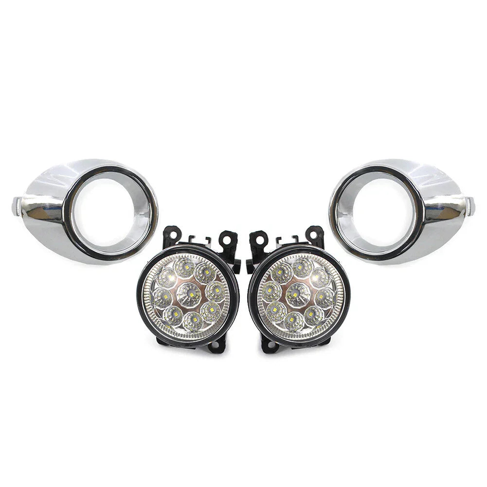 Fog Light Kit & Frame Cover for Ford Fiesta (2008-2012)