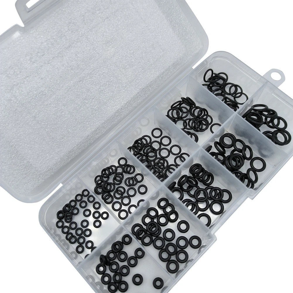 Sealing Gasket Kit 250PCS Nitrile O Rings for Engine and Pump Systems