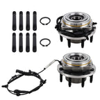 Front Wheel Hub Set of 2 for Ford F-250 F-350 Super Duty 4WD (2017–2022) HB615185PR