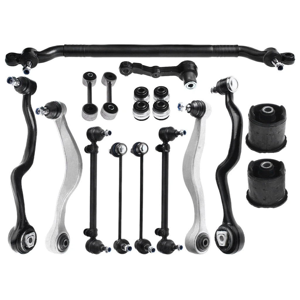 Set of 16 Control Arm Tie Rod Sway Bar Link Bushings for BMW 525i 530i 540i (1997–2003)