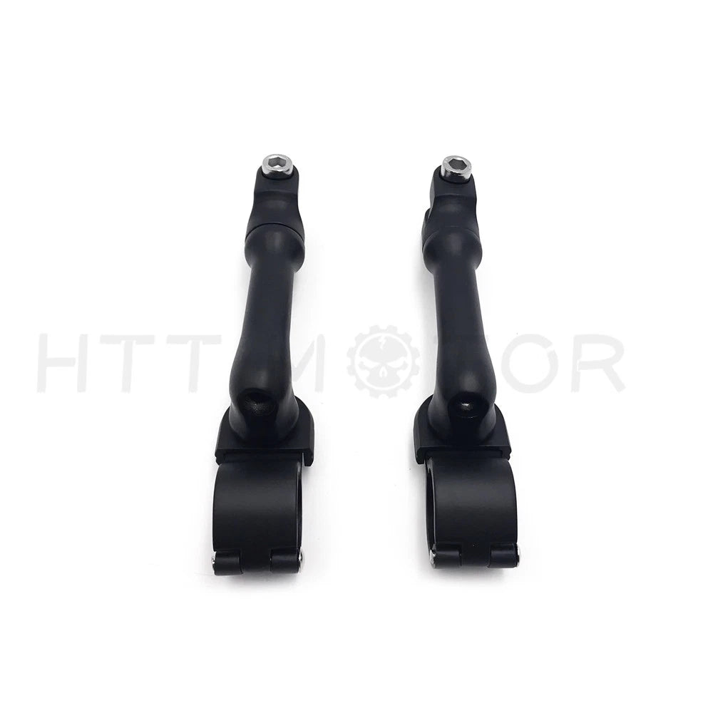 Highway Peg Mounting Kit for 1.25" Engine Guard - Black (Fits )