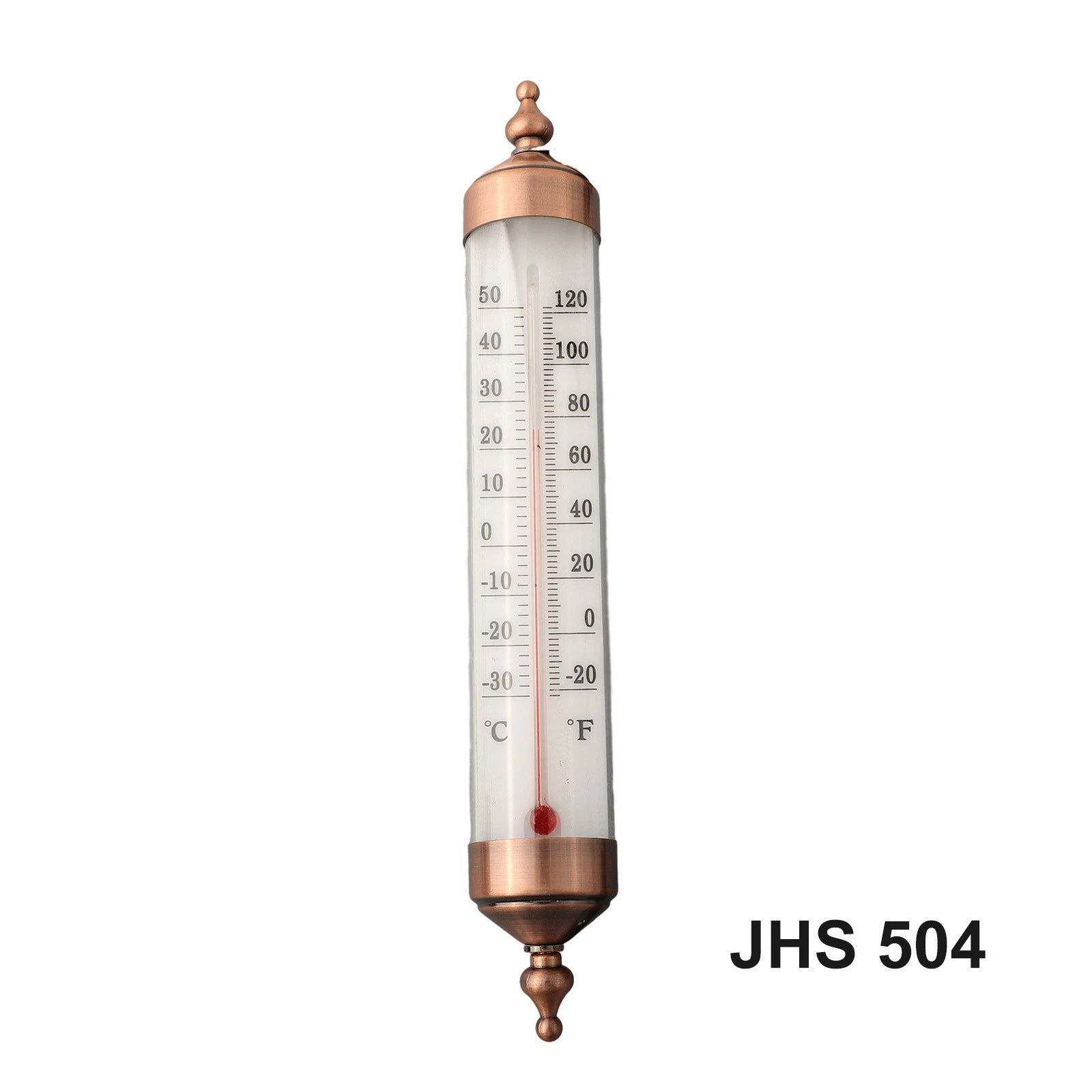 Outdoor Thermometer Dual Scale Cordless Decor - Fahrenheit