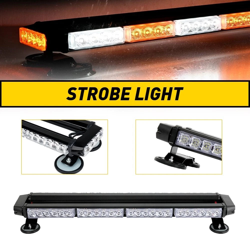 Strobe Light Bar for AUXITO (54 LED) Emergency Traffic Advisor