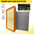Set of 2 Cabin & Engine Air Filters for Toyota Avalon Camry (2018–2022)