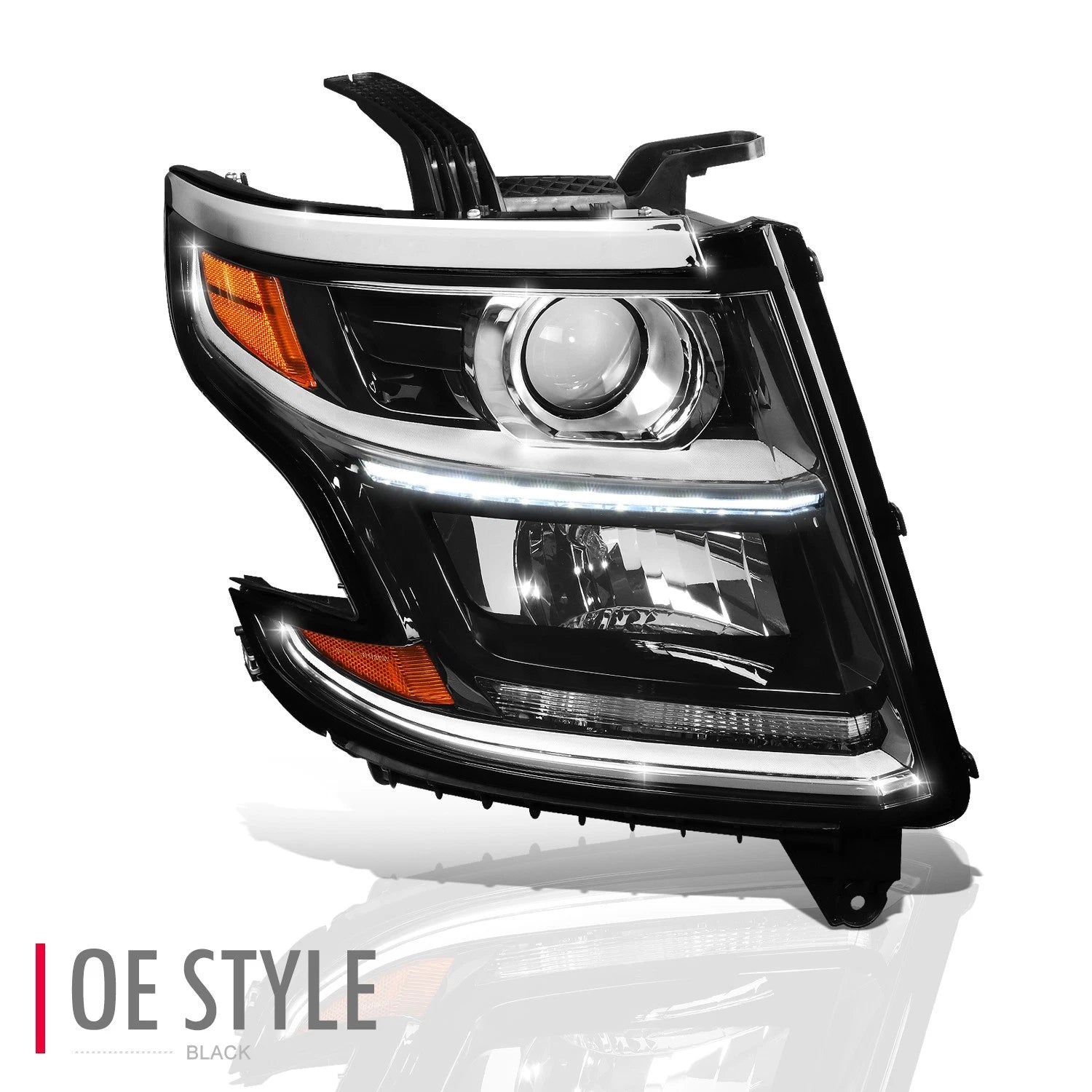 Right LED DRL Projector Headlight for Suburban Tahoe (2015–2020) GM2502405