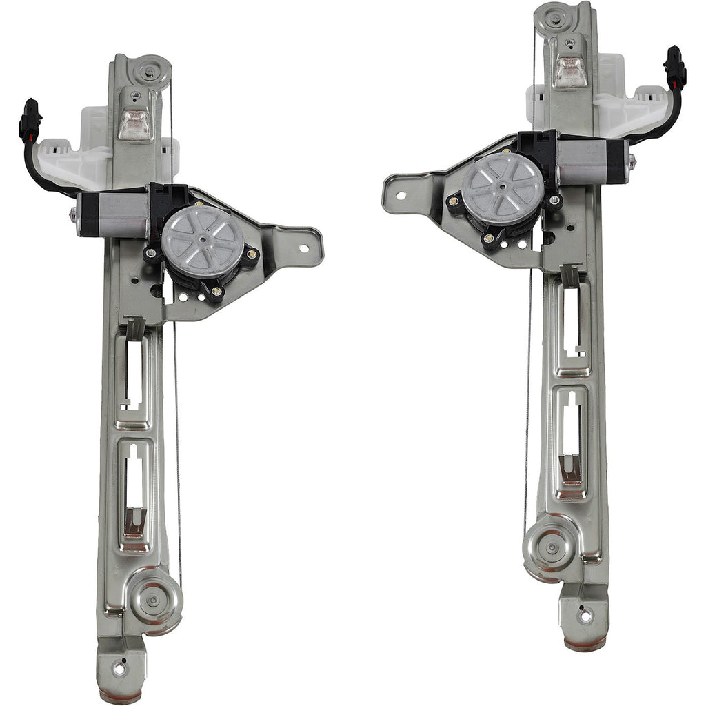 Window Regulator Set for Jeep Patriot (2007–2017) Rear Left & Right Power